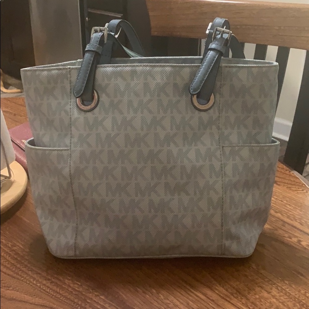 Baby Blue Michael Kors Shoulder Bag